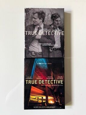 True Detective Seasons 1 & 2 DVD Box Sets